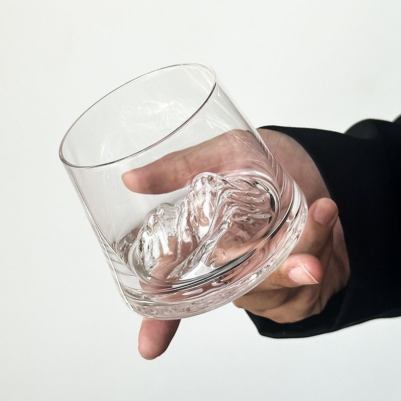 Taza de Fuji, taza de agua, taza de agua, taza de vino, taza de whisky, taza de vino extranjero