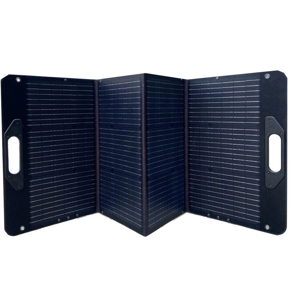 Folding bag solar-powered, battery, waterproof single crystal, 100W
