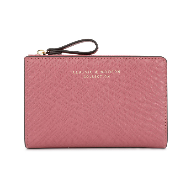 2023 tylian Nueva Cruz patrón pu billetera de las mujeres de gran capacidad transfronteriza billetera corta ins fábrica al por mayor