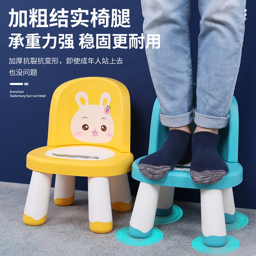 Children's Meal Chair Back Support Baby Multifunctional Large Seat Back NooNoo Chair Household Plastic Cartoon Stool Wholesale