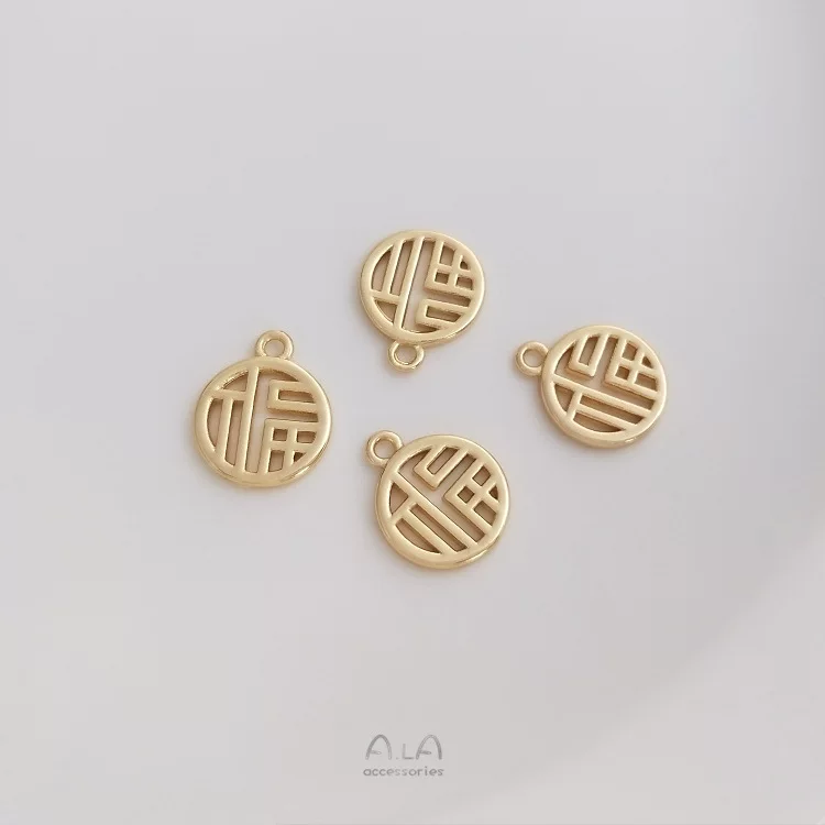 Панель handmade, браслет, ожерелье, аксессуар, США, 14 карат, золотистый цвет, DIY