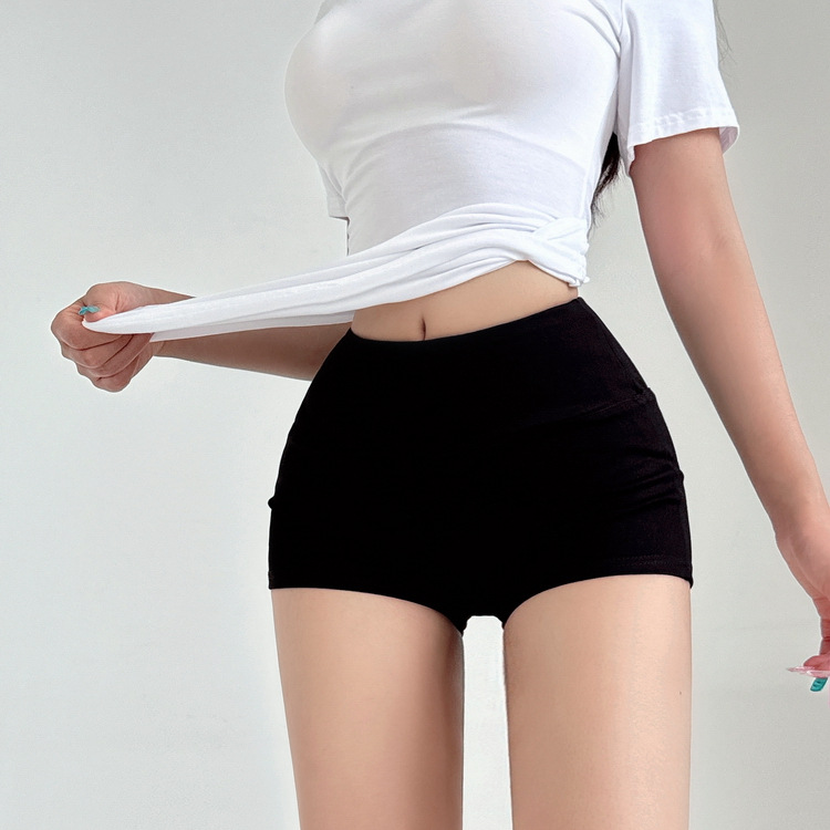 여성용 아메리칸 레트로 퓨어 러스 슬림 핫팬츠, 여성용 다용도 배꼽 노출 핫팬츠, 스트리트 섹시 핫걸 스포츠 슬림 반바지