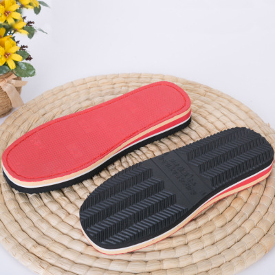 手工棉鞋冬季新款手工毛线棉鞋手工棉鞋鞋底防滑耐磨橡胶底 批发|ms