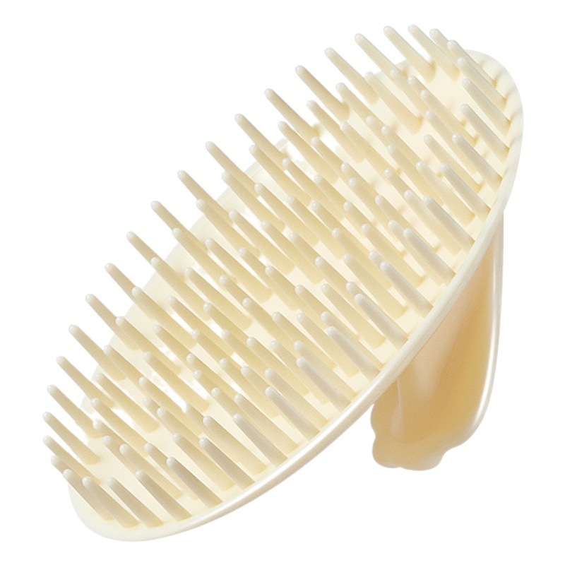 GECOMO crema champú peine húmedo y seco masaje peine cabeza del cuero cabelludo limpieza champú cepillo