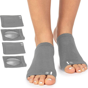 Hot sale men's and women's arch support bandage socks foot pad