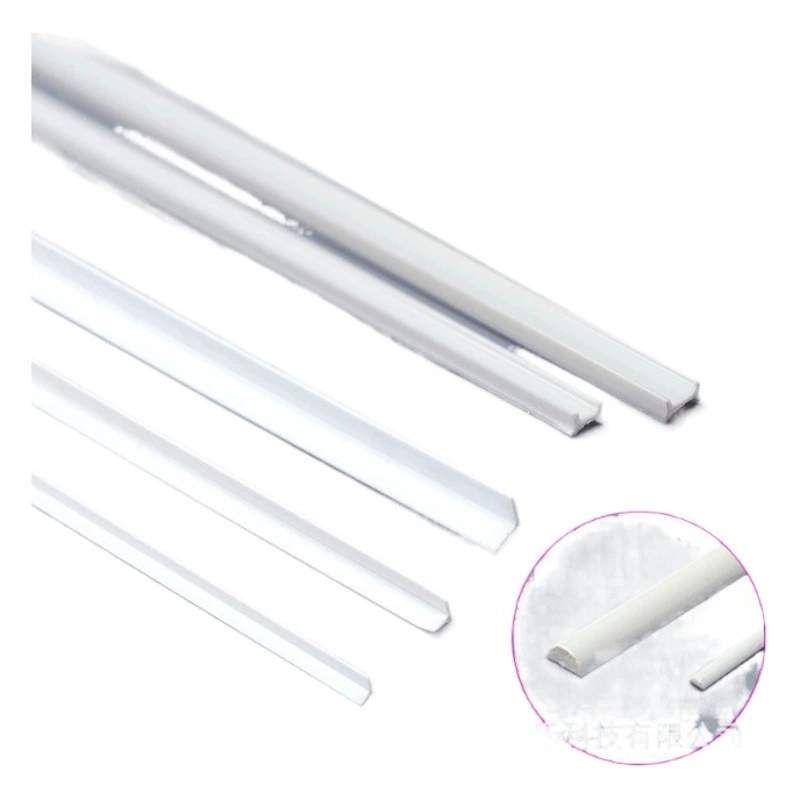 ABS угловой материал L-образный стержень ручной работы DIY материал песочный стол модель трубка микростроительная модель материал ПВХ пластик