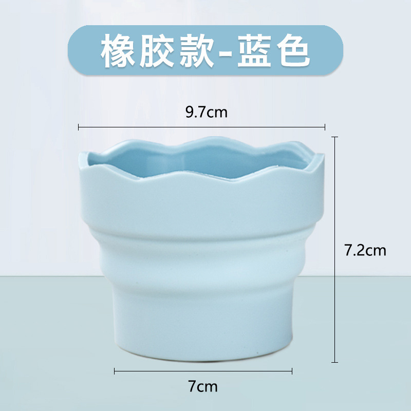 芸の筆は折り畳みして筆を洗う桶を洗って伸縮することができます。|undefined