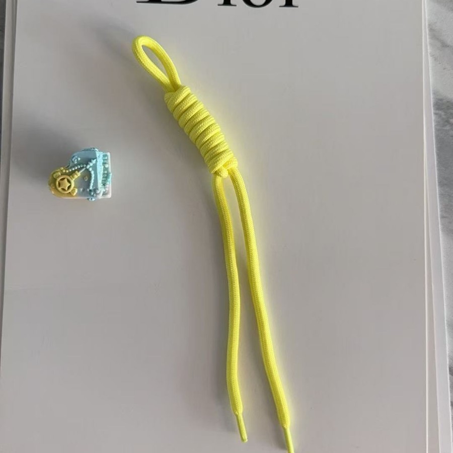 Bolsas tejidas de color de 5 mm, cuerdas colgantes, teléfonos móviles, cuerdas manuales, cuerdas de nylon, llaveros diy, cadenas de teléfonos móviles al por mayor