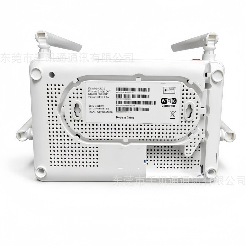 Cross-Border F6600P English Version Ont/Onu Optical Modem Wifi5 Wifi6 Fiber Optic Equipment Foreign Trade Wholesale