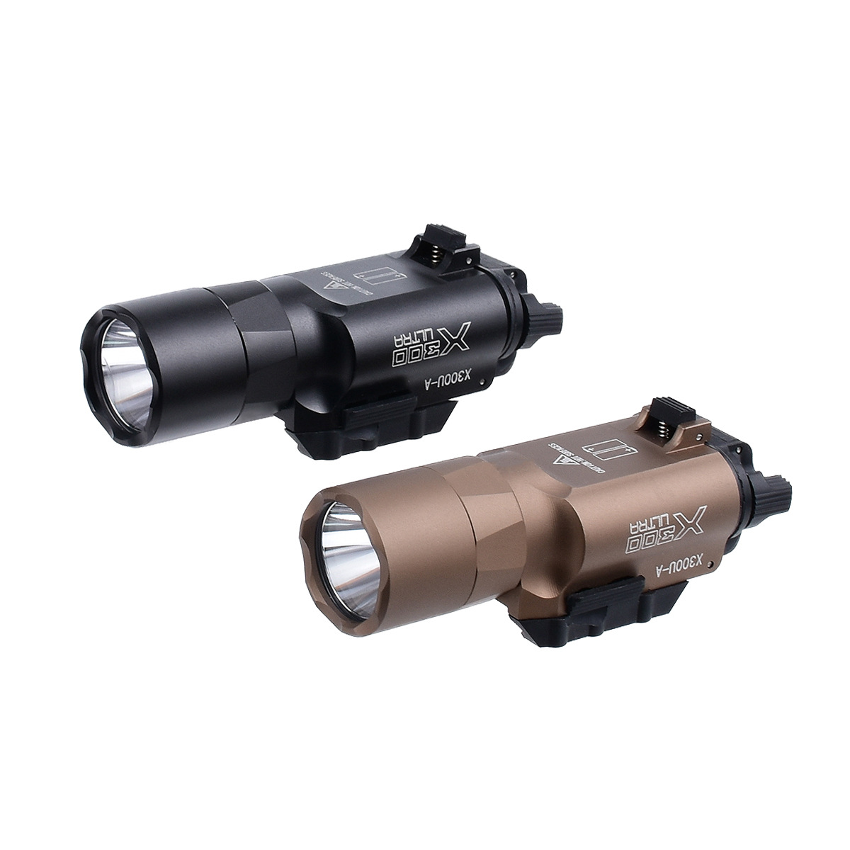Tácticas al aire libre X300U colgar linterna de luz intensa iluminación LED aluminio lámpara de casco de alto lumen