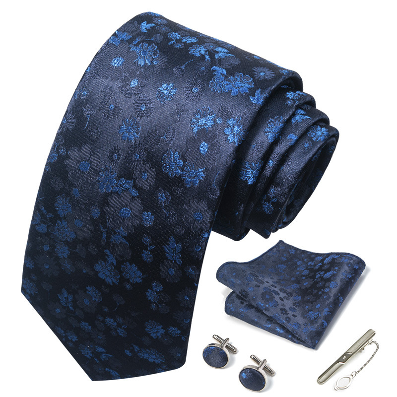 Coffret cadeau de couleur nette pour hommes, 1200 aiguilles, ensemble de robe d'affaires de groupe, cravate de mariage, usine_voghion.com