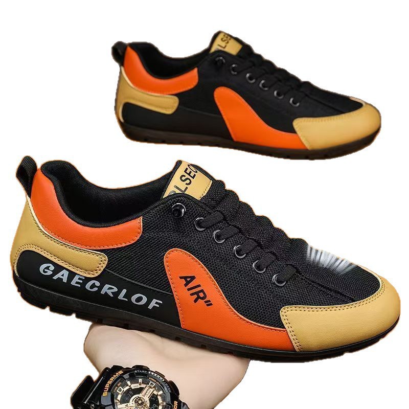 Zapatos de hombre 2026 verano nuevo tipo de malla transpirable ligera zapatos planos zapatos deportivos casuales para hombres perezosos image 6