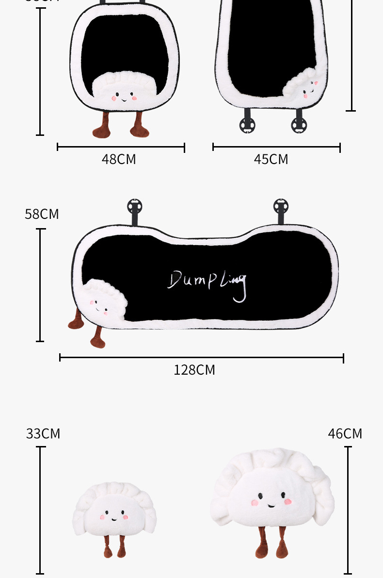 Car Seat Cushion Winter Plush Seat Cover Rear Single Piece