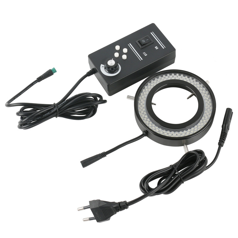 144颗灯珠 LED 四区可调环形灯 体视显微镜 工业相机视觉光源