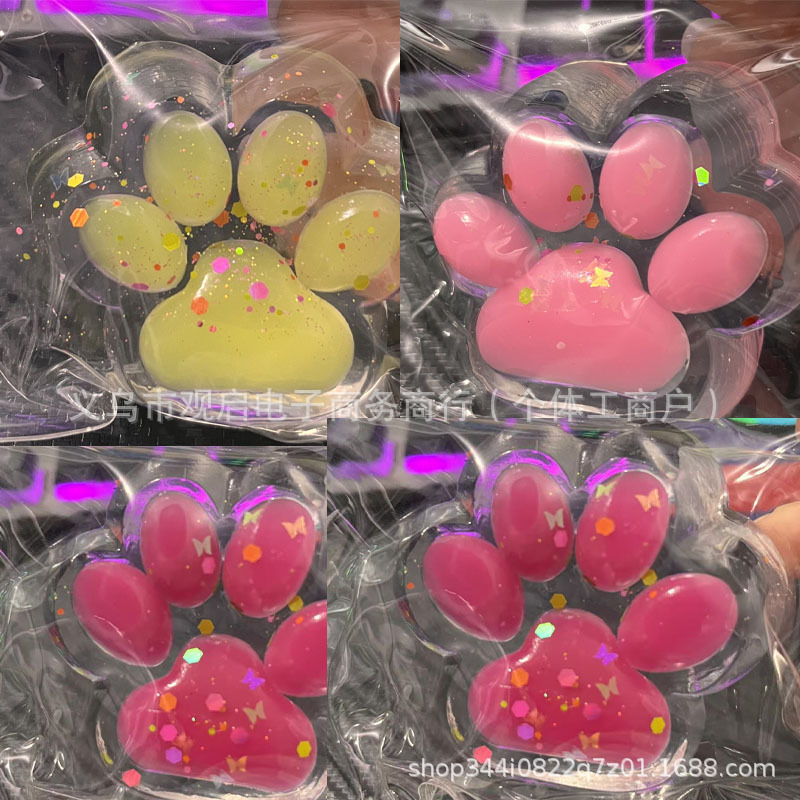 투명 스팽글 고양이 발톱 믹스 앤 매치(워터리)