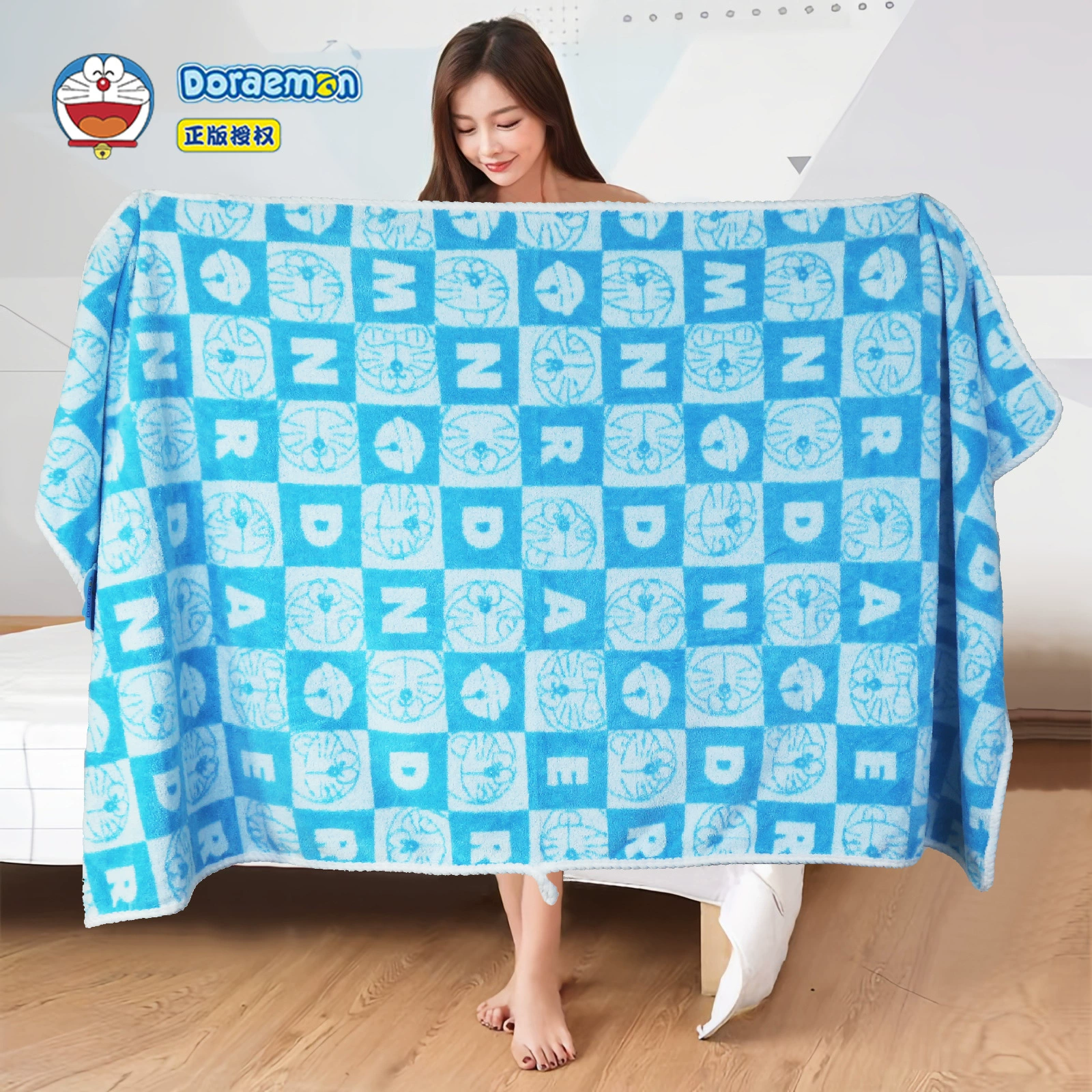 Doraemon банные полотенца для мужчин и женщин