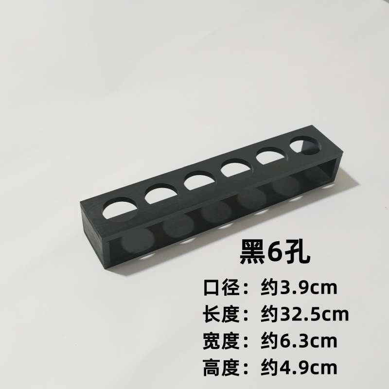 Vaso de licor de bambú divididor de licor estante de bala un soporte de tazas de bambú y madera estante de almacenamiento de tazas de licor pequeño soporte de tazas de licor