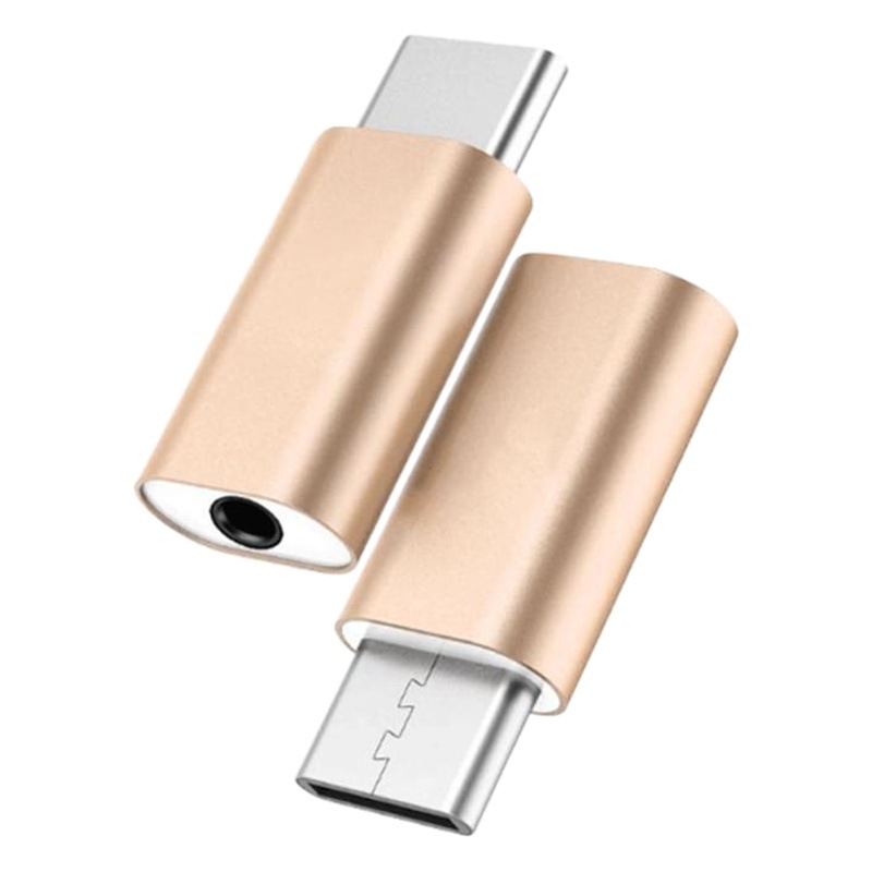 Tipo-c a 3,5mm adaptador de auriculares de audio typec-Convertidor de Adaptador de audio hembra para Huawei