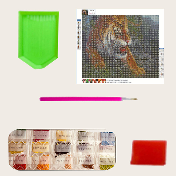 Tiger Diamond Painting 2