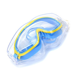 Children's Cross-border Goggles for Boys and Girls, Swimming Equipment, Waterproof and Anti-Fog, Large Frame Professional Diving Goggles, Wholesale
