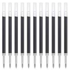 Baoker Press-Action Neutral Refill, PS2410 Water-Based Pen, 0.5mm Bullet Tip – Student & Office Use, Press-Type Ballpoint Pen Replacement Refills
