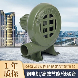离心式纯铜电动鼓风机家用小型烧烤吹风机炉灶工业强力吹风机批发