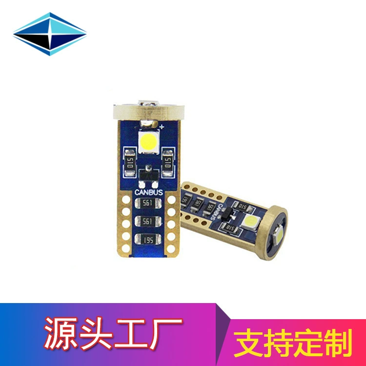 Трансграничный Специальный для модифицированного освещения крыши автомобиля бесконечное декодирование освещения номерного знака T10 3030 3smd Автомобильный светодиодный индикатор ширины