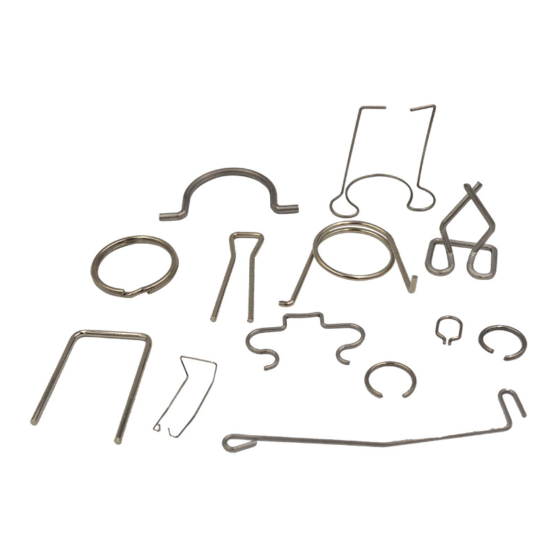 厂家供应304不锈钢扭转弹簧玩具异型夹子双扭塑胶用弹簧大扭力