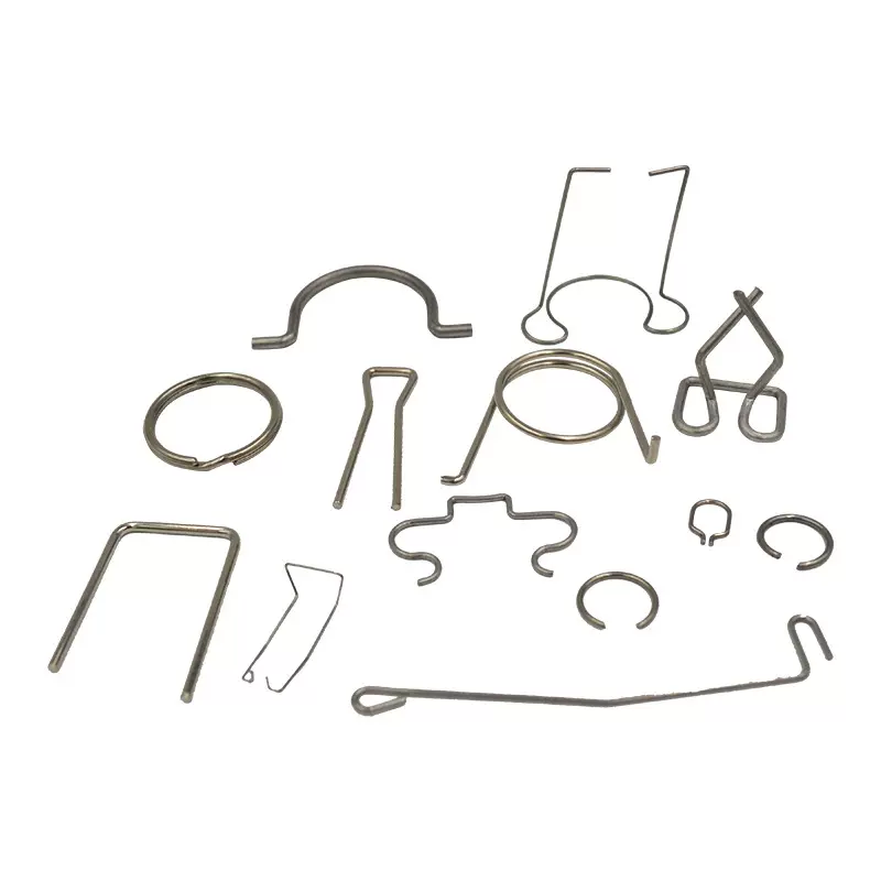 厂家供应304不锈钢扭转弹簧玩具异型夹子双扭塑胶用弹簧大扭力