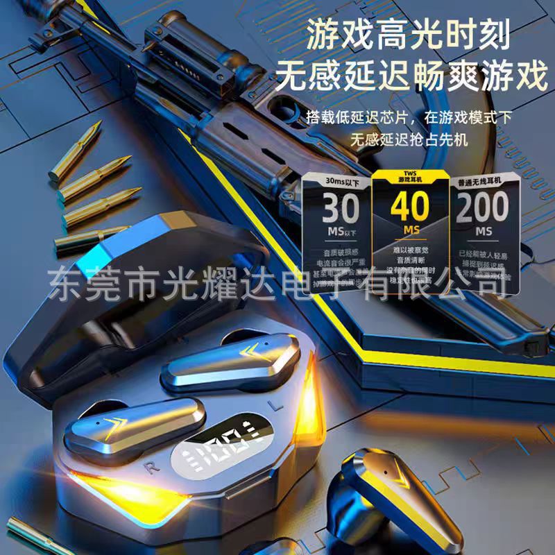 Auriculares inalámbricos Bluetooth, batería de larga duración, baja latencia, alta calidad de sonido, 2024, nuevo juego de deportes electrónicos para niños geniales