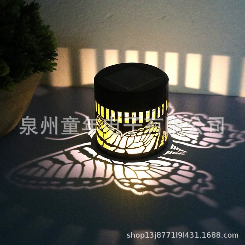 Cross-Border Hot-Selling Dual-Function Solar Light Butterfly Projection Wall Light Garden Light Outdoor Iron Art Landscape Atmosphere Light Cross-Border Hot-Selling Dual-Function Solar Light Butterfly Projection Wall Light Garden Light Outdoor Iron Art Landscape Atmosphere Light