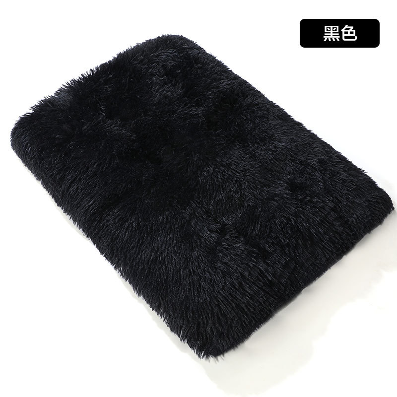 Almohadilla para mascotas Almohadilla para perros de felpa para dormir cálido en invierno Almohadilla para mascotas Cama para perros Cómoda caseta para gatos