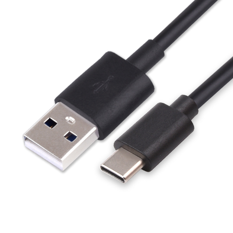 Type-c 충전 케이블-스트레이트 블랙 1m (24AWG)
