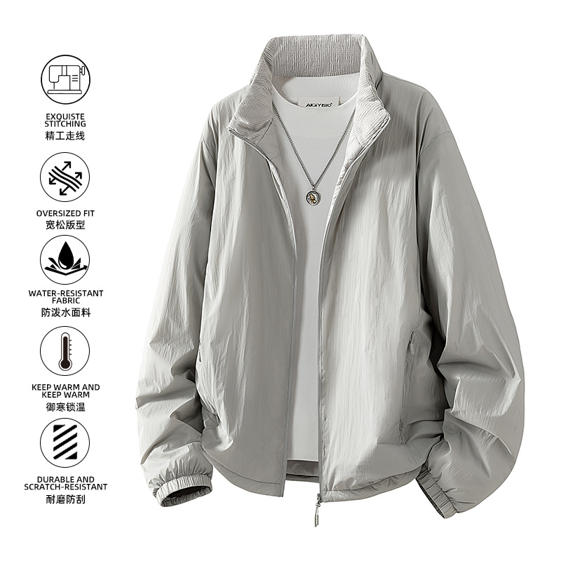Lightweight cotton jacket for couples, outdoor sports stand-up collar P cotton coat, men's windproof and warm winter new jacket, women's coat