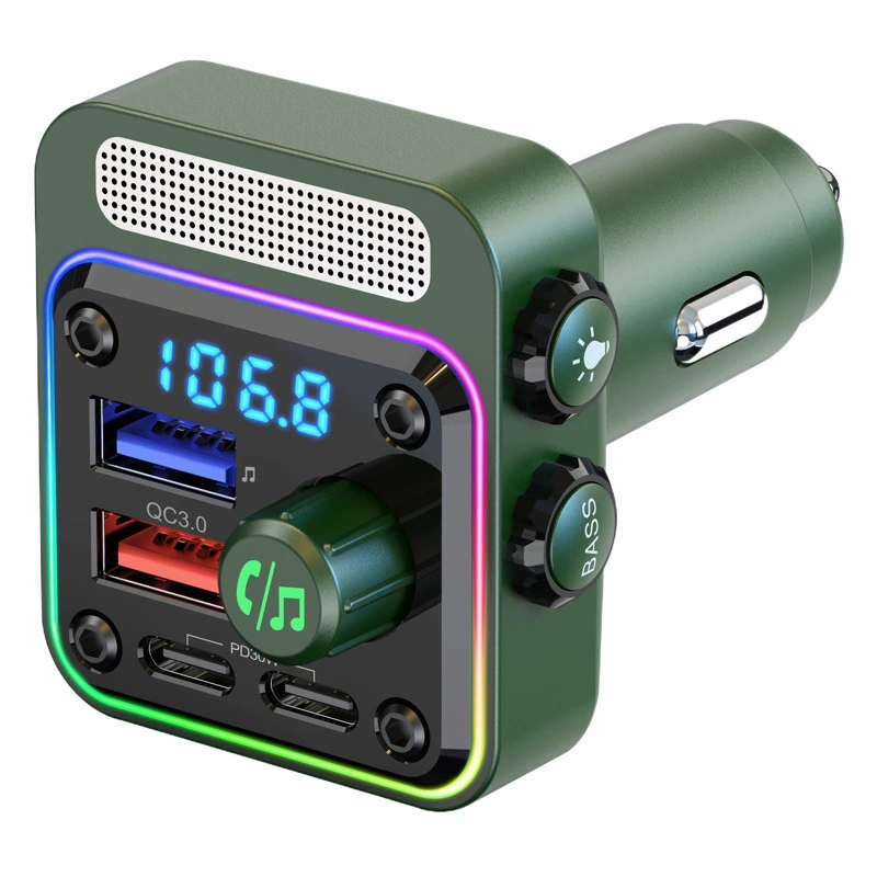 BC91 Автомобильный MP3-плеер U диск без потерь HIFI Музыка 36 Вт двойной PD Быстрая зарядка автомобильный Bluetooth FM-передатчик