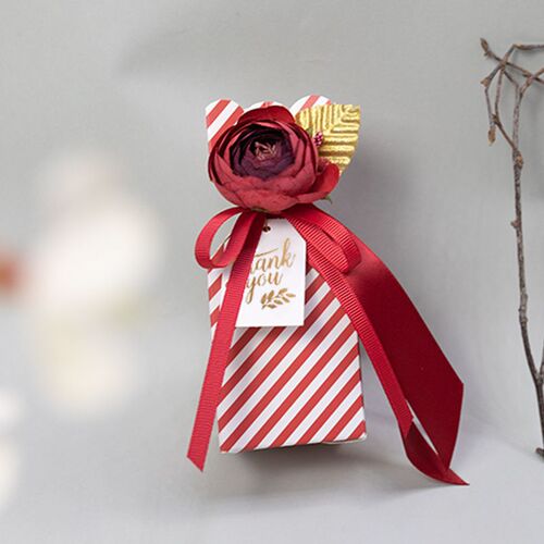 Wedding Candy Box Creative European Lawn Wedding Return Gift Personalized Souvenir Wedding Candy Box Paper Box
