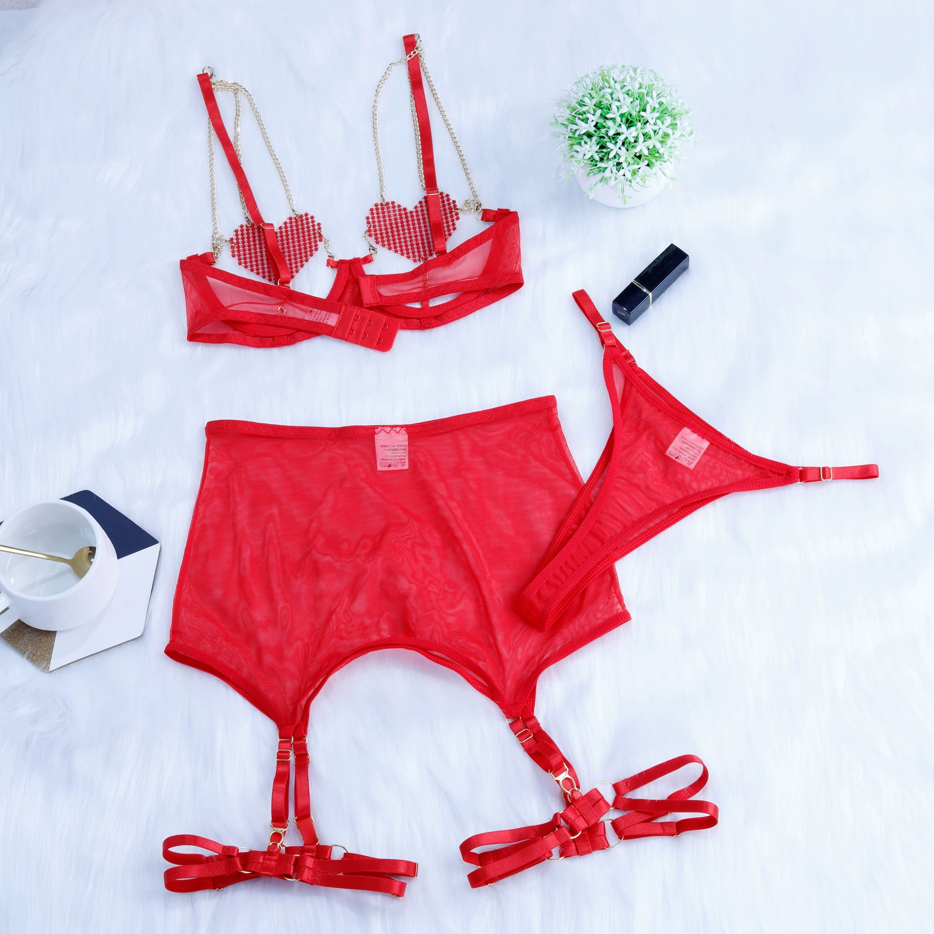 (Cross-border trading), supporting split corrective bodysuit, uniform, set, underwear, European style