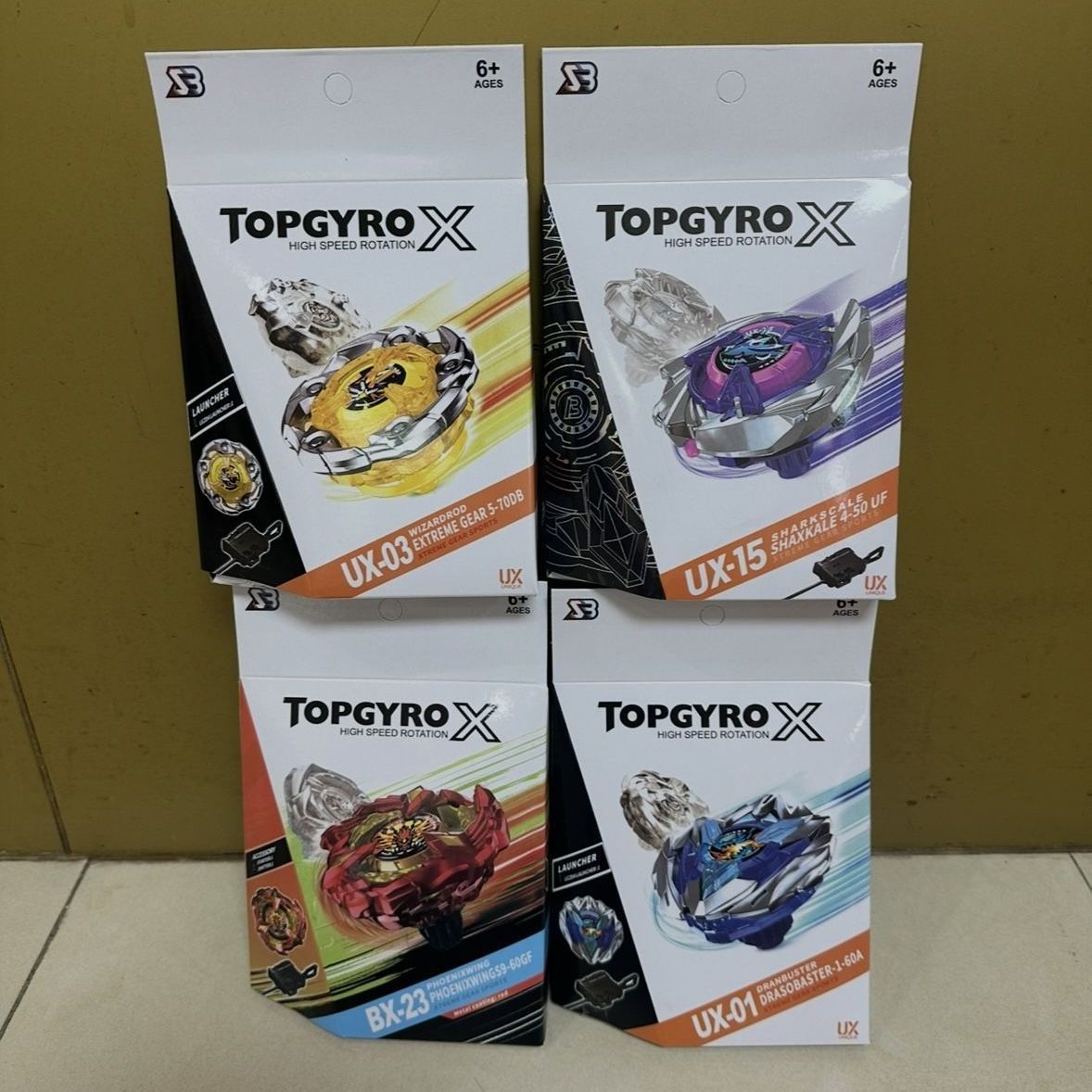 Cross-Border Ux-19 Metal Gyro Bx-23 Alloy Ux-03 Competitive Bx Series Ux Series Cx Series Dx Toys