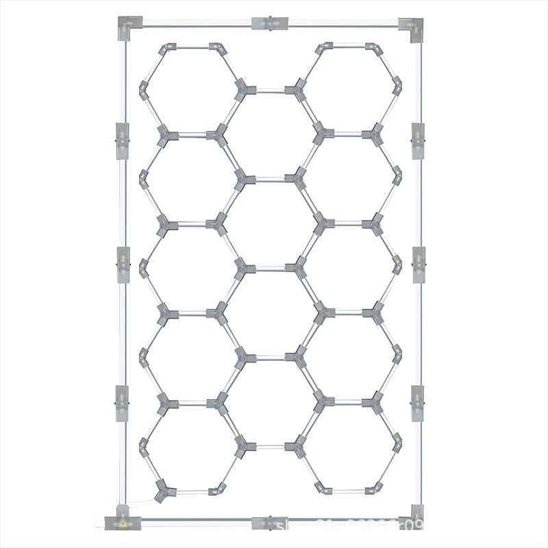 lavado de automóviles lámpara de panal tienda de belleza de automóviles LED de alto brillo estación de reparación de automóviles impermeable