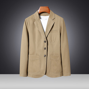 New Men's Autumn Suit Casual Slim-Fit Jacket for Young and Middle-Aged Men 5983