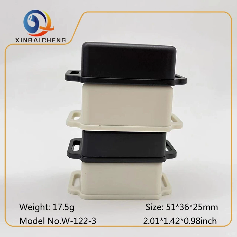 Различные спецификации фиксированная пластиковая коробка для ушей корпус стопорного винта электронная распределительная коробка Печатная плата печатной платы нормальные спецификации корпус