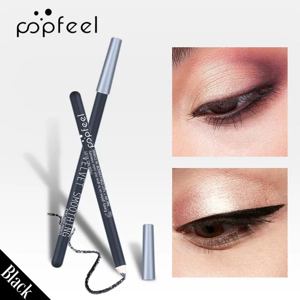 POPFEEL New Wooden Eyeliner Roll Pen Pencil Anti-blooming Beginner Eyeliner Pen for Sale