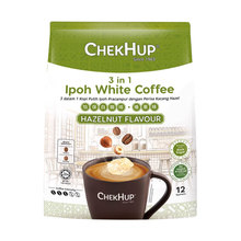 马来西亚Chekhup泽合怡保白咖啡三合一榛果味速溶咖啡粉12条420g