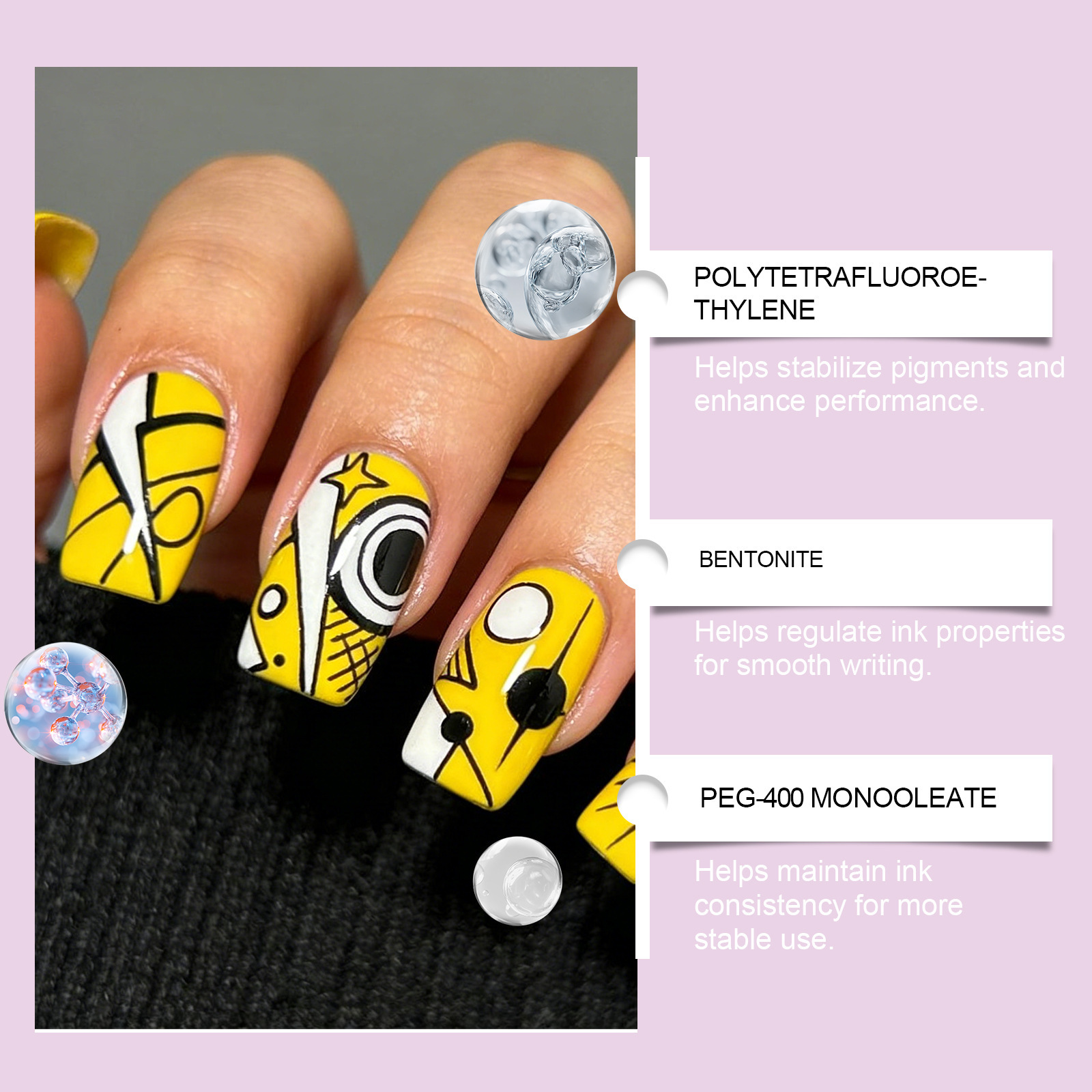 Feiner Nailart Graffiti Stift Für Präzise Nagelmalerei_voghion.com
