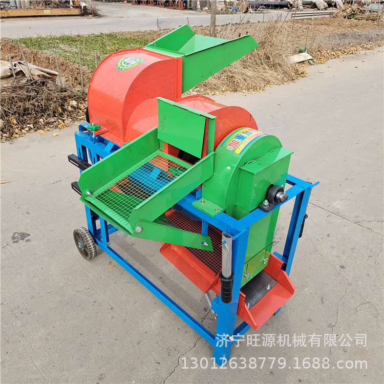 柴油牵引玉米脱粒机 油菜籽家用脱粒机 谷子高粱打场机