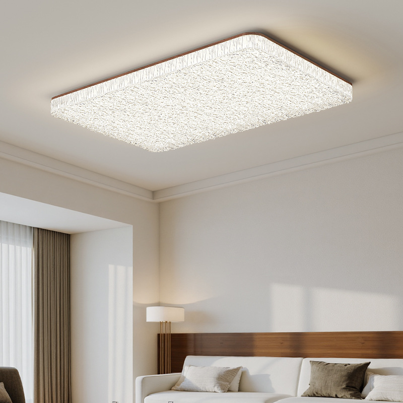 Lámpara de sala de estar de espectro completo italiana lujosa luz de techo antiguo de alto nivel de grietas de hielo para proteger los ojos de la lámpara 461L