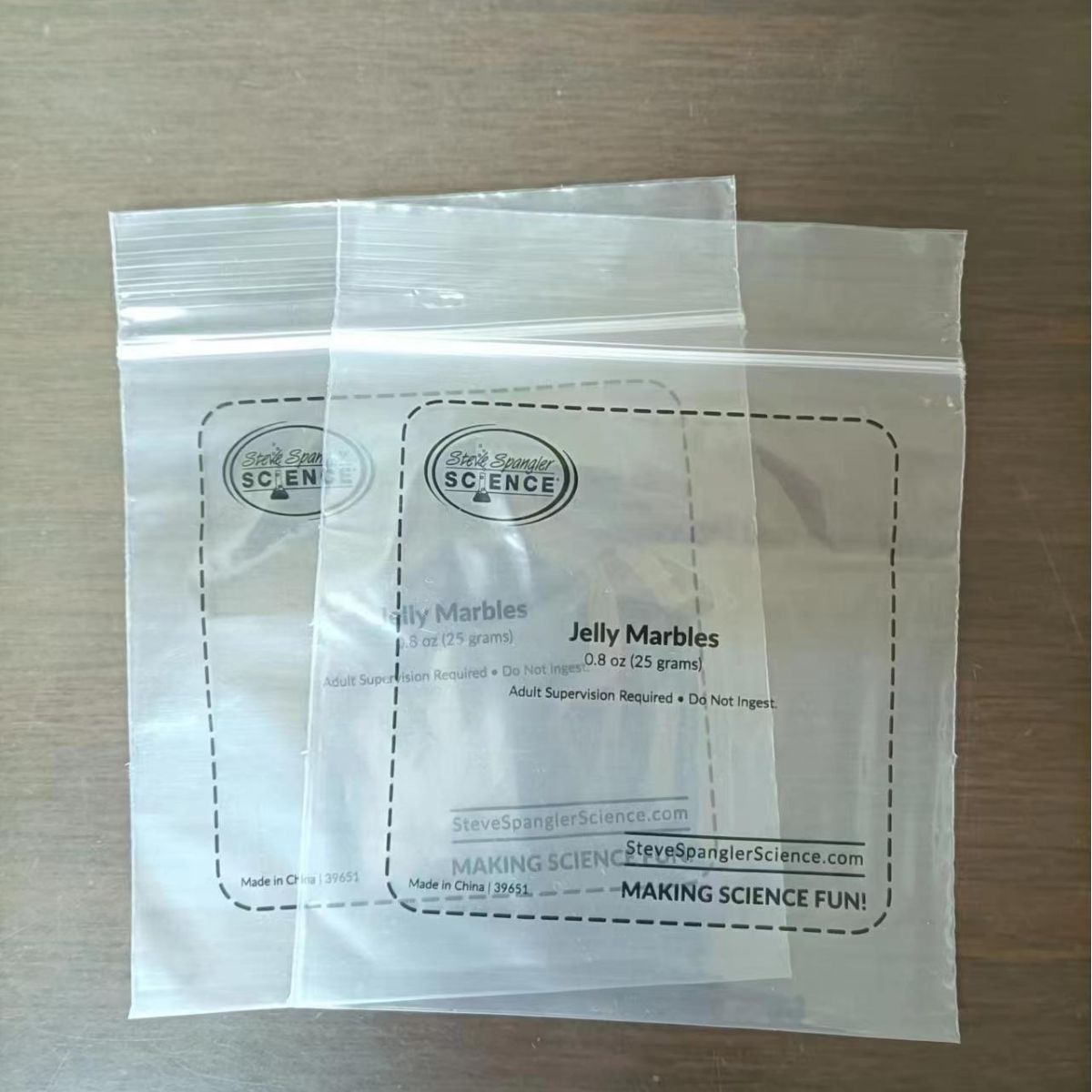 包装袋加厚密封袋 打孔印黑色logo封口袋 饰品袋子pe自封袋透明