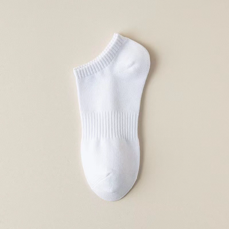 Thin summer knee socks for men and women, absorbs sweat and smell, mid-length