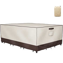 跨境热销牛津布户外花园防水家具桌子罩Outdoor Furniture Cover