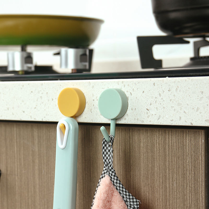 Household Small Adhesive Hook Nordic Cute Strong Load-bearing Hook Non-perforated Non-marking Wall Decoration Dormitory Small Hook